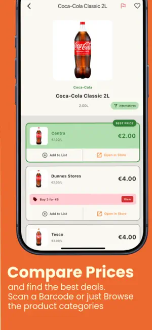 Cisean - Shopping List Ireland screenshot 3