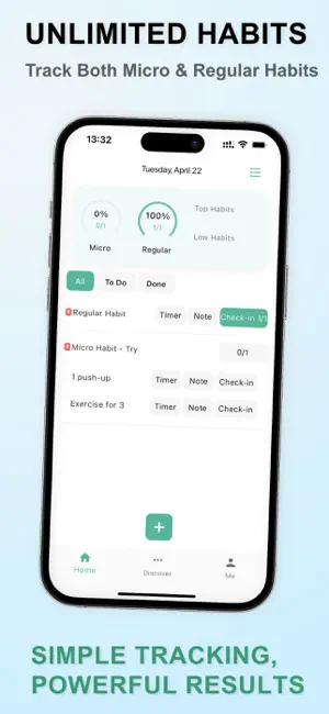 LifeHabit - Tiny Habit Builder screenshot 1
