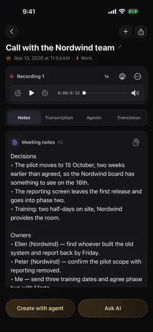 Ai Notes Studio screenshot 2