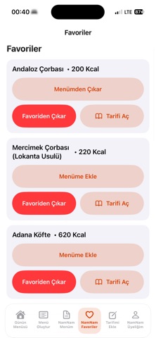 NamNam Yemek Screenshot 2 of 10