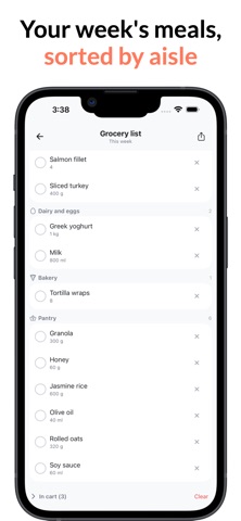 Cursus: Calorie Tracker screenshot