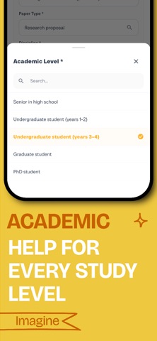 EssayCreed: Essay Writer app screenshot