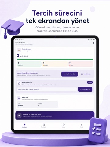 Tercih Simülasyonu iPad screenshot 1