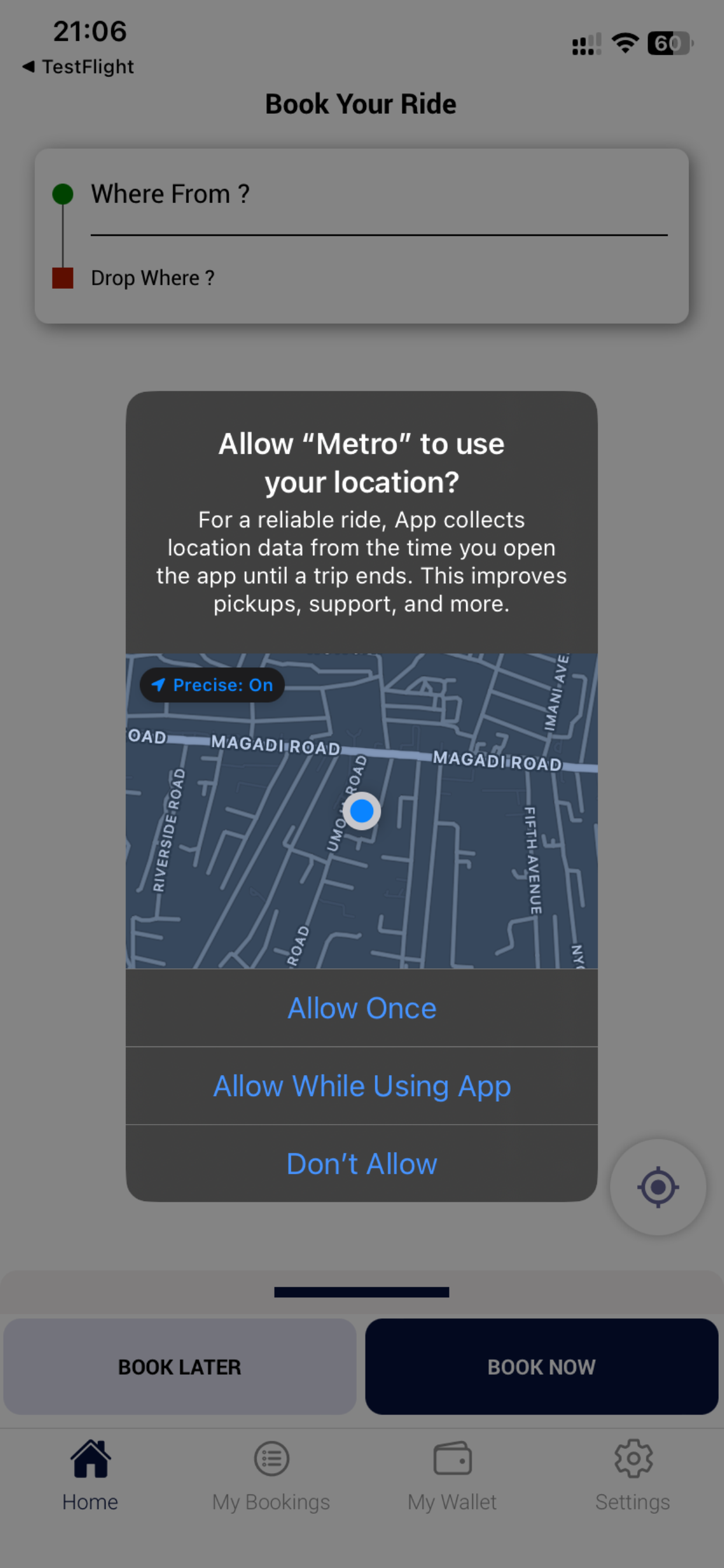 METRO Taxi & Cab screenshot 5