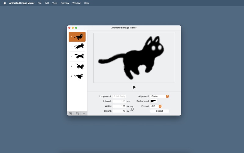 Screenshot #1 pour Animated Image Maker