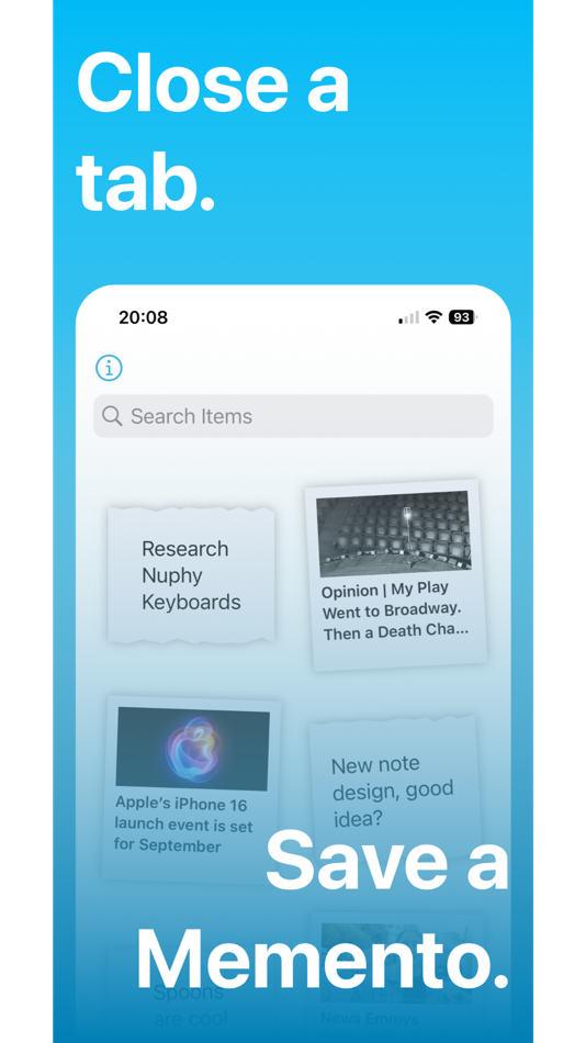 #5. Memento - Your Mental Inbox (iOS) 由: Benjamin Uri Rubin