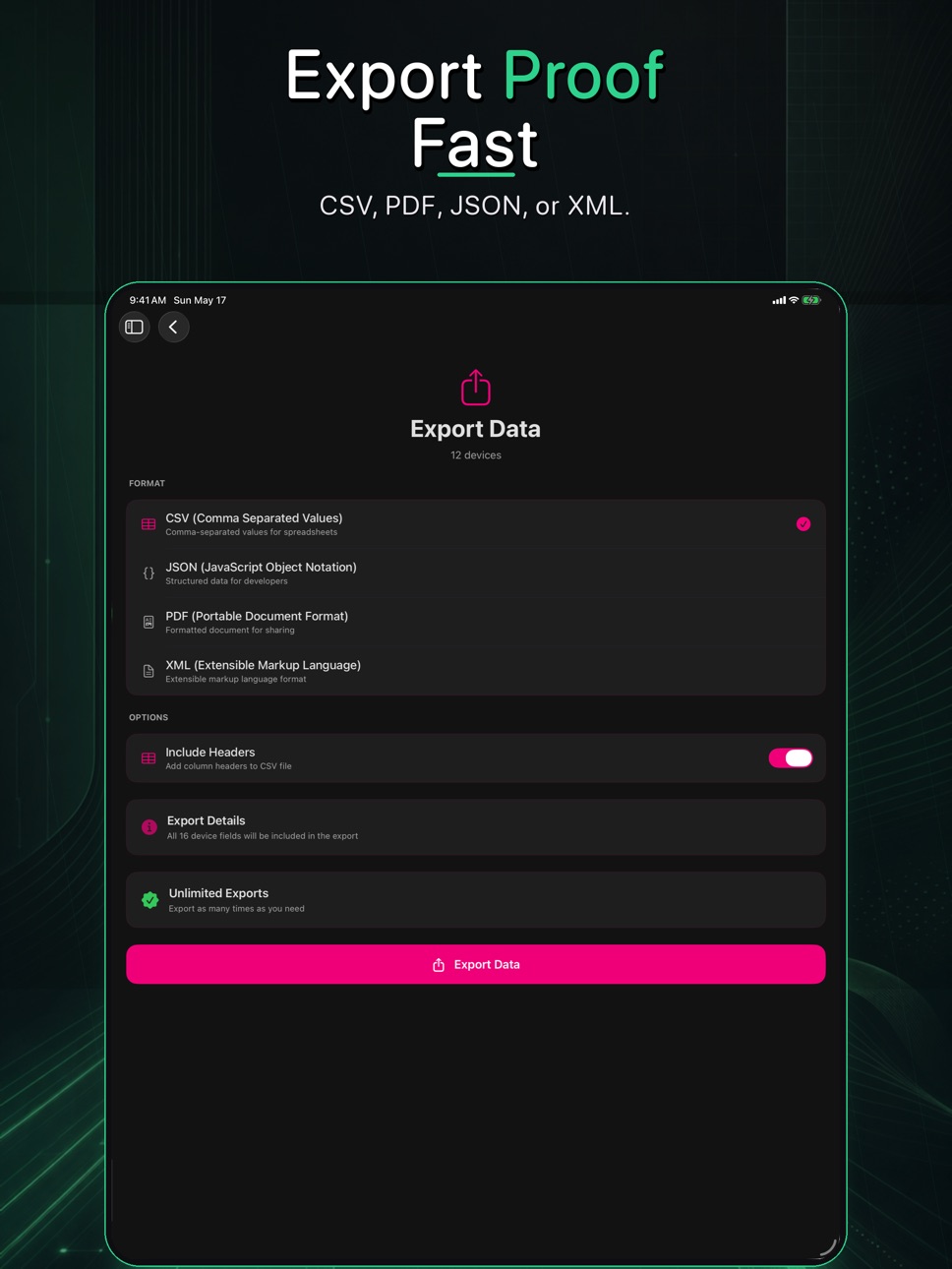iPad screenshot
