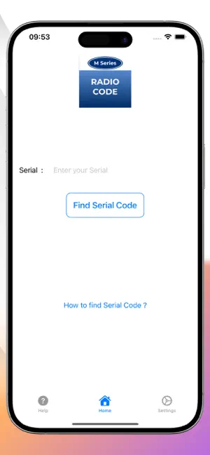 Radio Codes - M Series screenshot 2