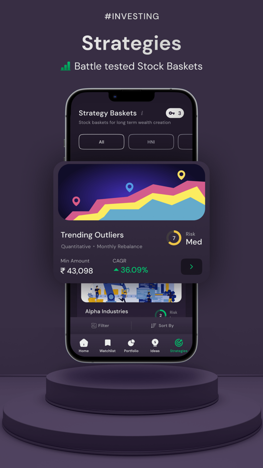 #4. Stratzy: Smart Algo Trading (iOS) 由: STRATZY FINTECH PRIVATE LIMITED