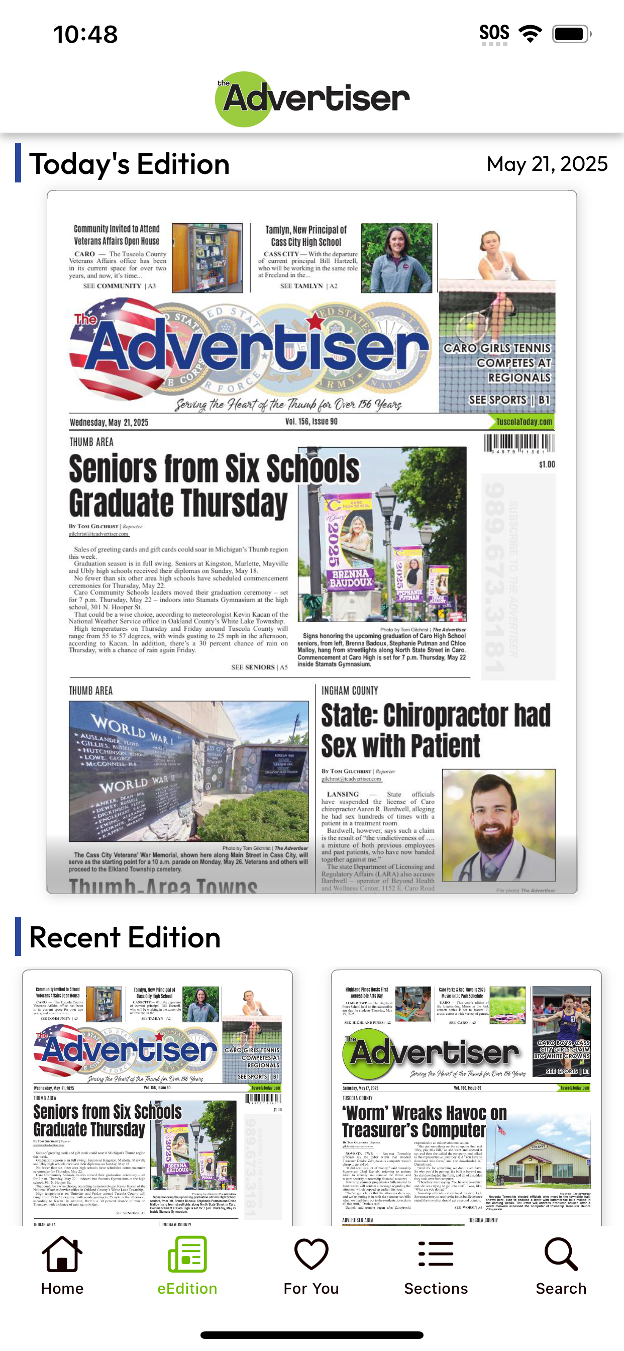 Tuscola County Advertiser screenshot 3