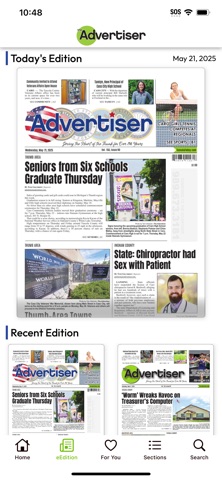 Tuscola County Advertiser iPhone screenshot
