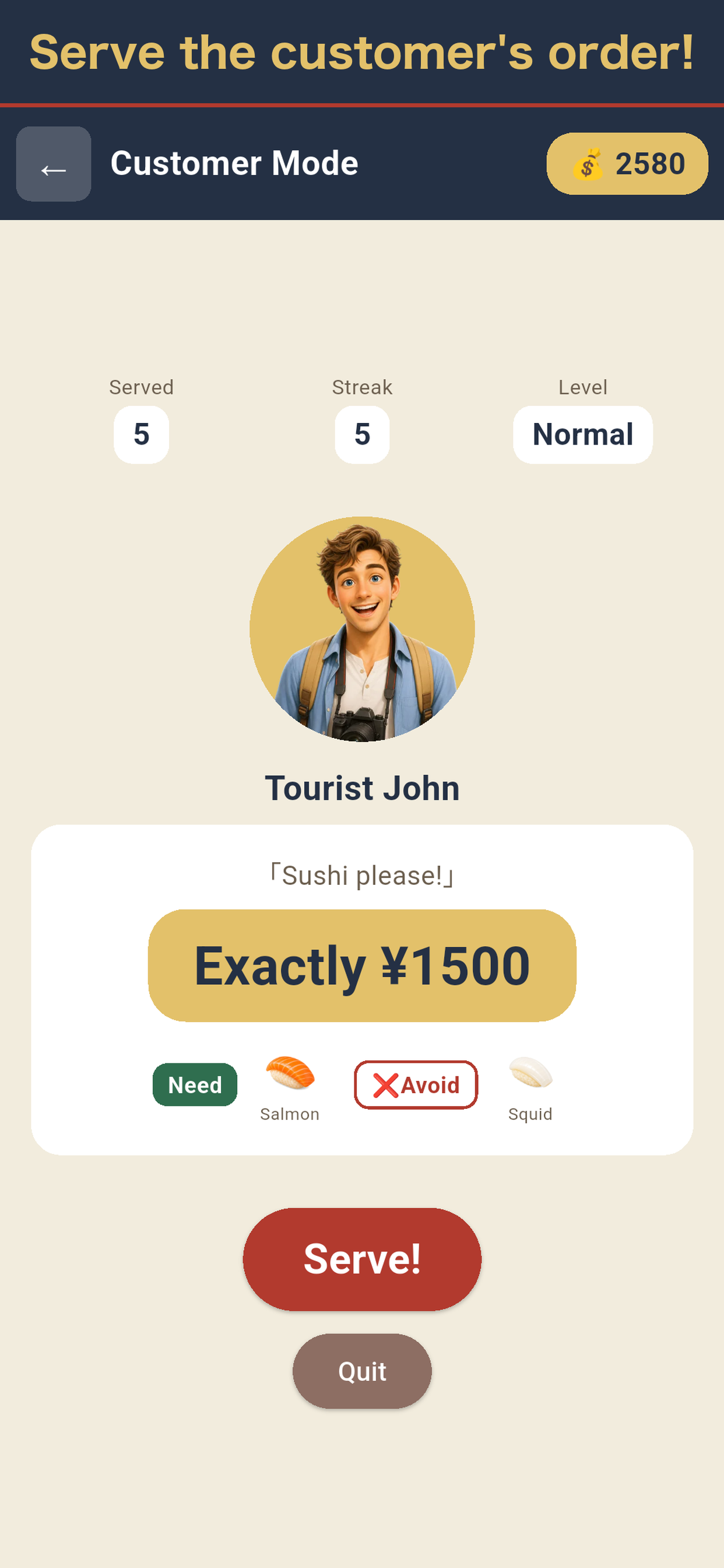 Sushi Pittari: Conveyor Math screenshot 4