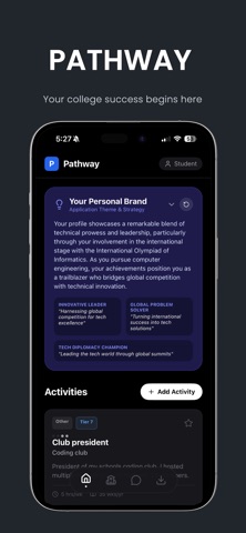 Pathway: College Admissions Screenshot 1 of 4