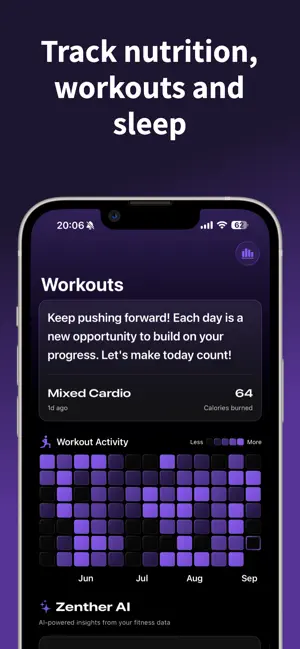 Zenther: AI Calorie Tracker screenshot 1