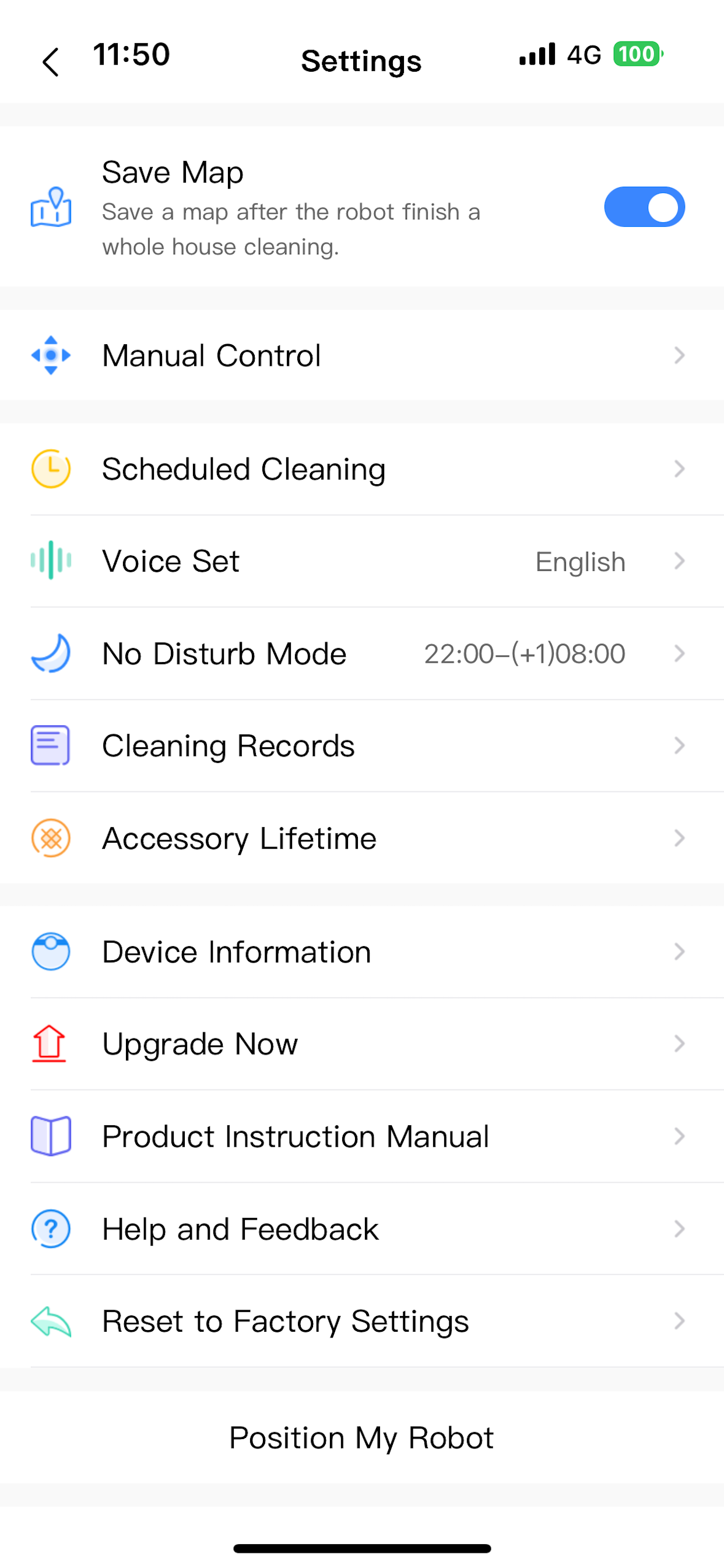 Robot Vacuum Cleaner screenshot 3
