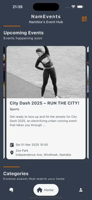 NamEvents screenshot 2