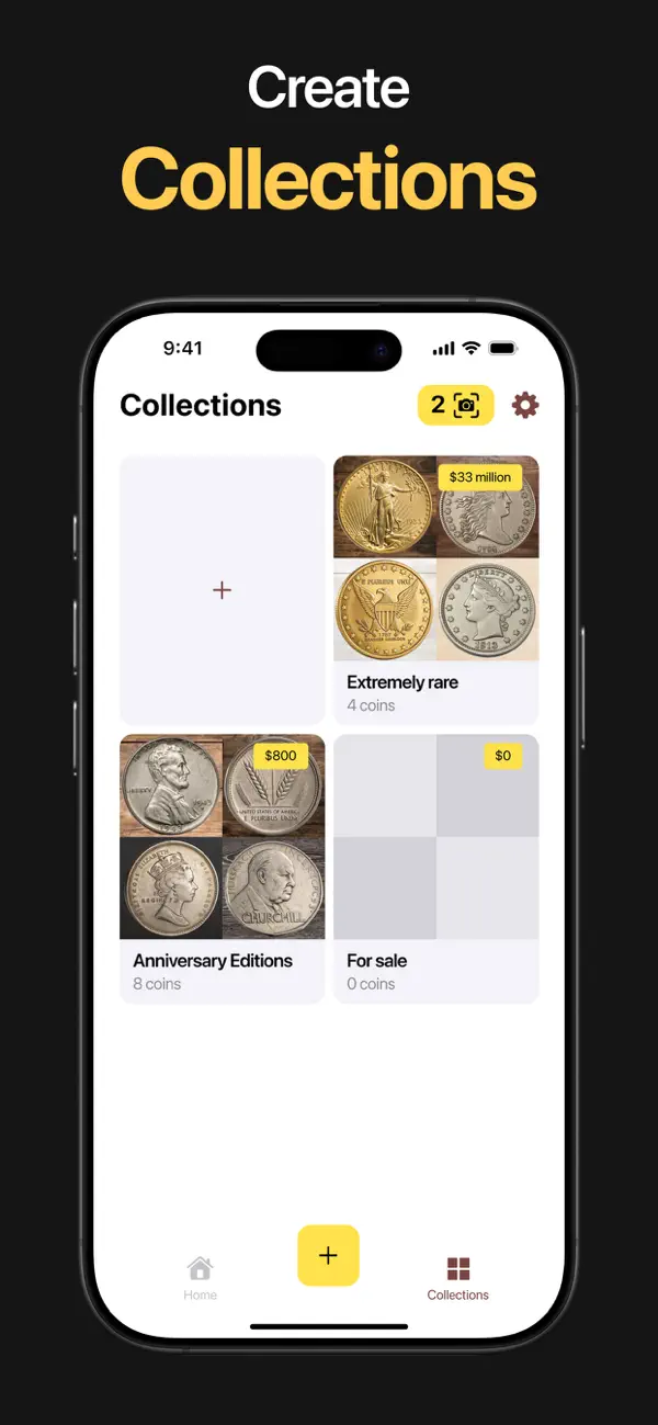 #4. Coin Identifier & Scanner . (iOS) Ved: Nicole Jackson