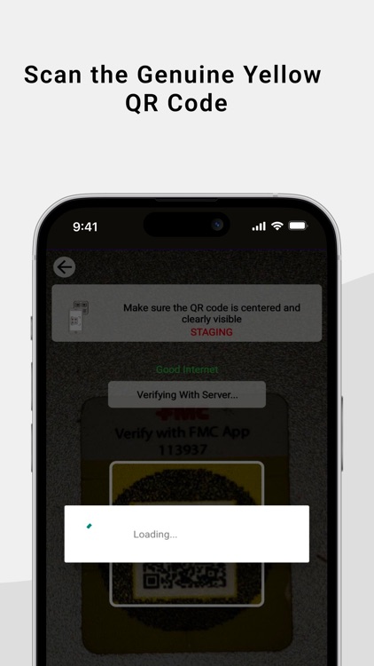Certify+ Verify Yellow Label