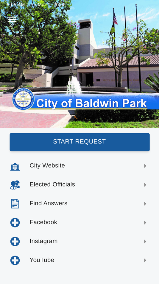 #1. Baldwin Park Connect (iOS) By: GOGov, Inc.