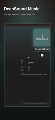 DeepSound Music iPhone screenshot