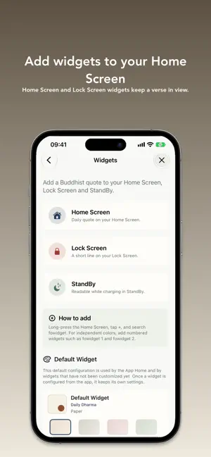 Buddhist Quote Widget screenshot 2