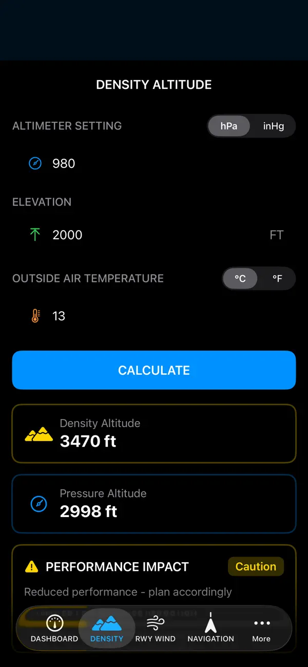 Screenshot #3 pour WingCalc