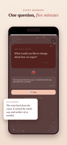Tendre: Couples Questions Screenshot 2 of 7