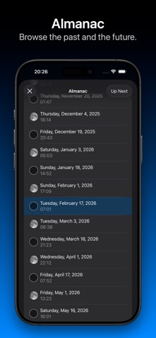 Mooncast screenshot