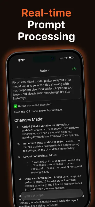 Mobile IDE for Cursor AI screenshot 3