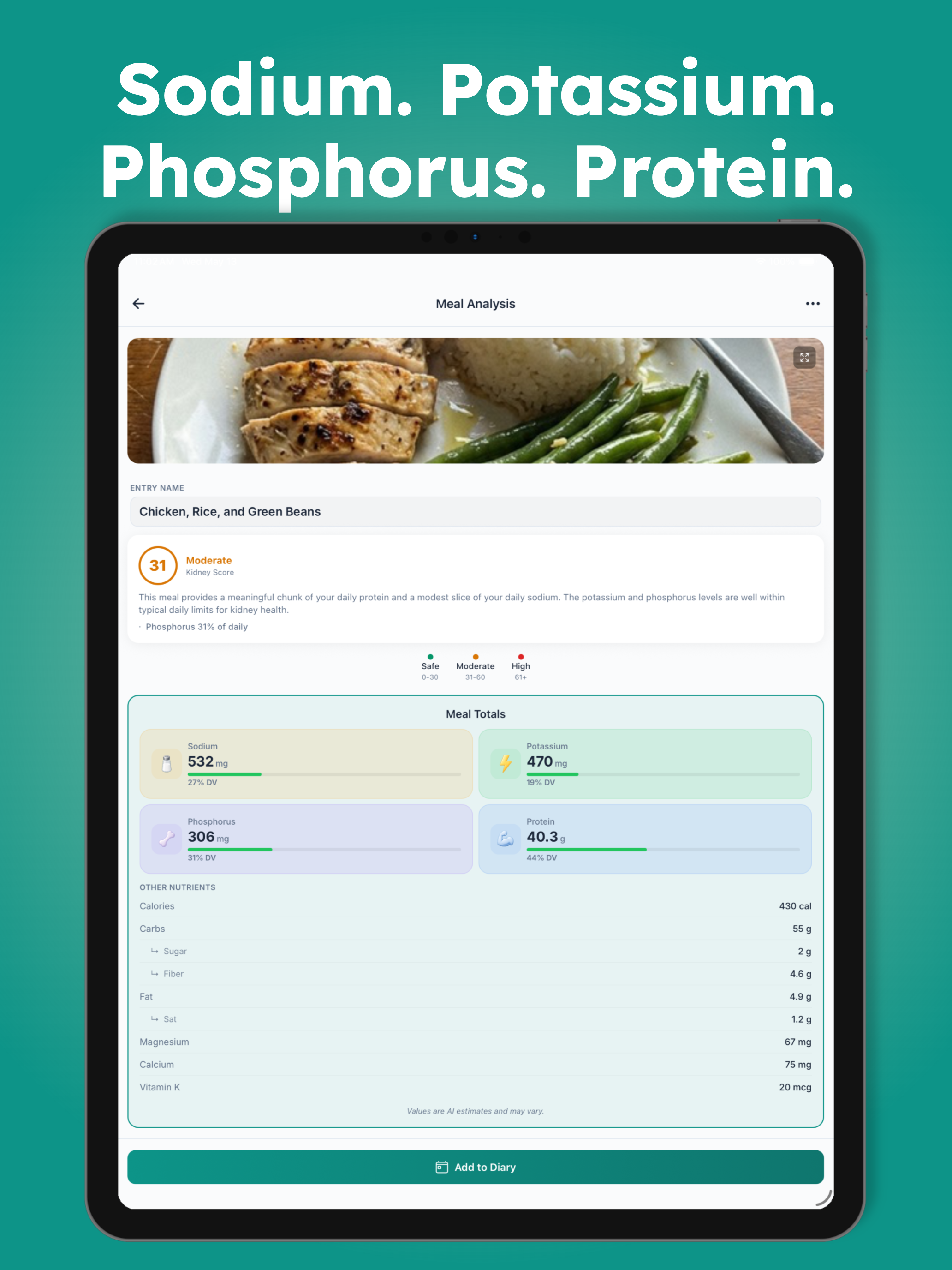 Kidney Pal: Renal Diet Tracker screenshot 10