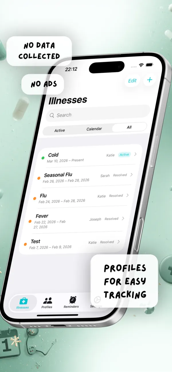 Screenshot #2 pour Medical Log - Dossier Médical