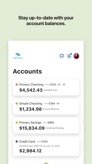 CU SoCal Mobile Banking screenshot 3