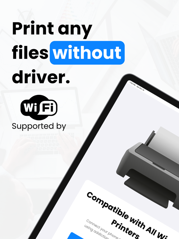 iPrint: Smart Printer App iPad screenshot 2 - Business app