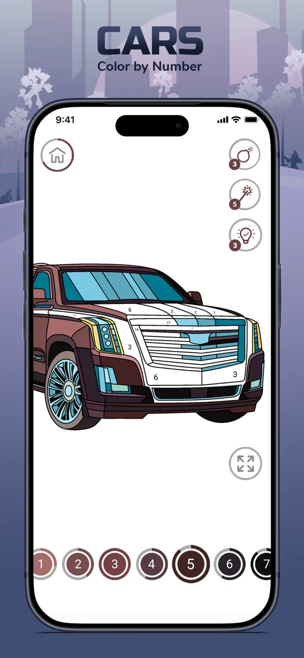 Screenshot #2 pour Coloriage par Numéro Auto