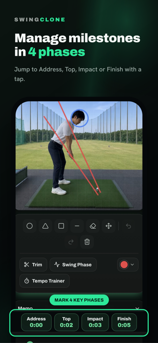 SwingClone: Golf Video Compare Screenshot 5 of 10