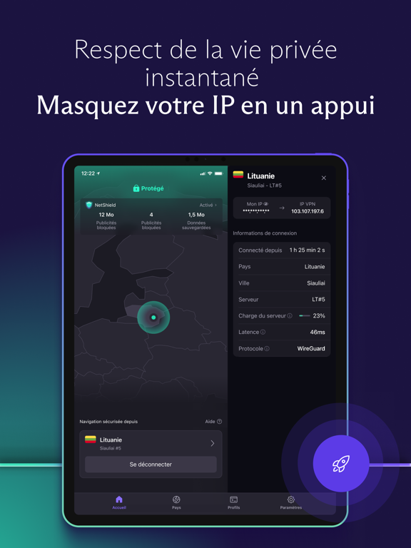 Screenshot #5 pour Proton VPN: Fast & Secure