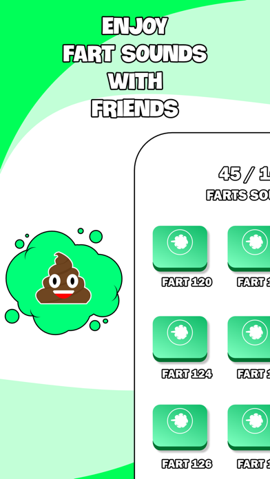 150 Fart Sounds - Fart App Screenshot