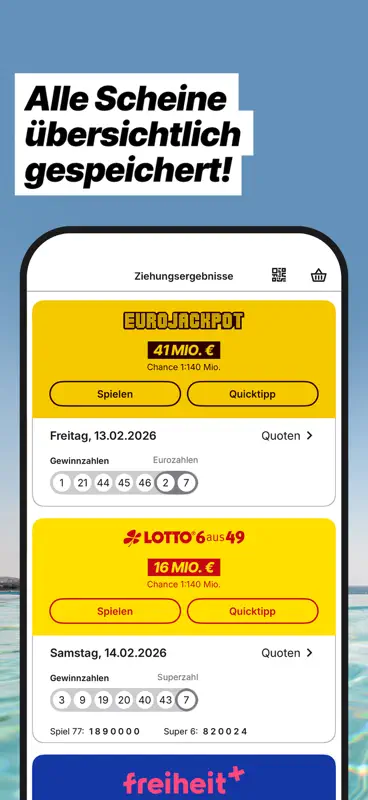 LOTTO24 Lotto & Eurojackpot screenshot 7 of 7