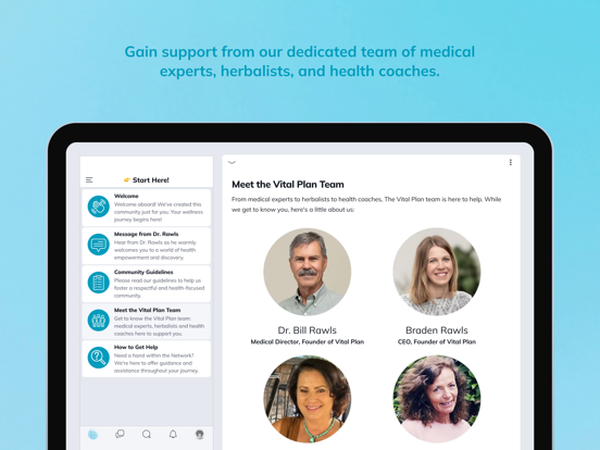 Vital Plan Network iPad screenshot 4 - Medical app