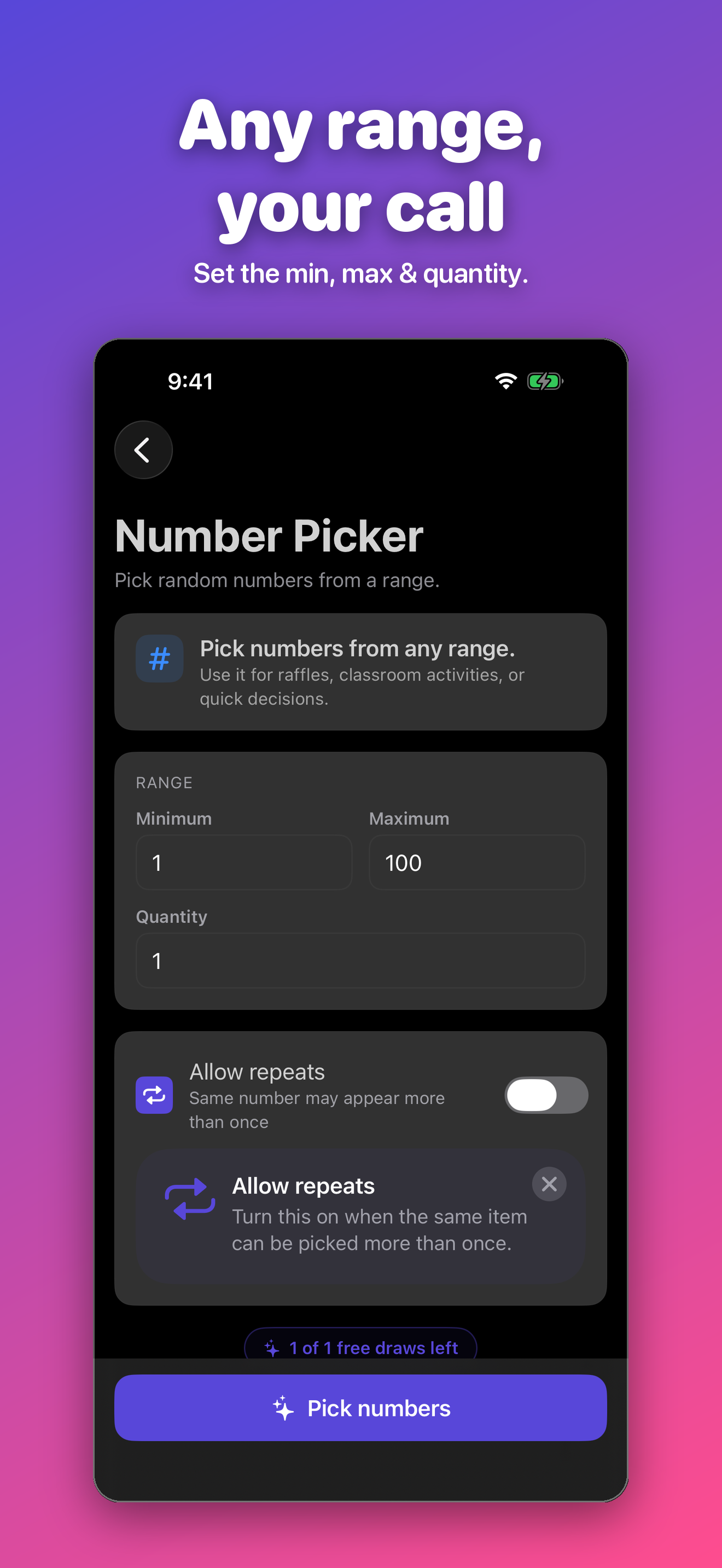 Magic Pick: Spin & Roulette screenshot 3