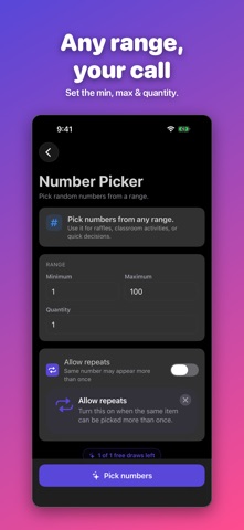 Magic Pick: Spin & Roulette Screenshot 3 of 6