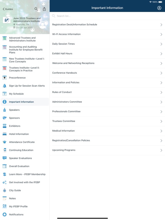 IFEBP app screenshot