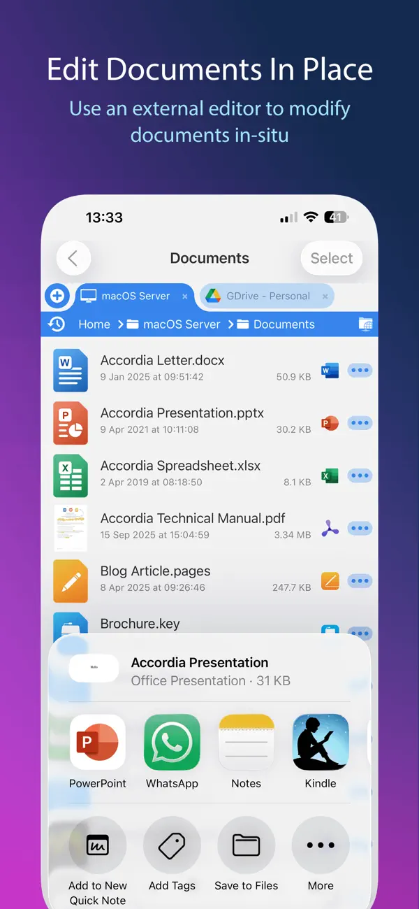 Screenshot #3 pour FileBrowserGO