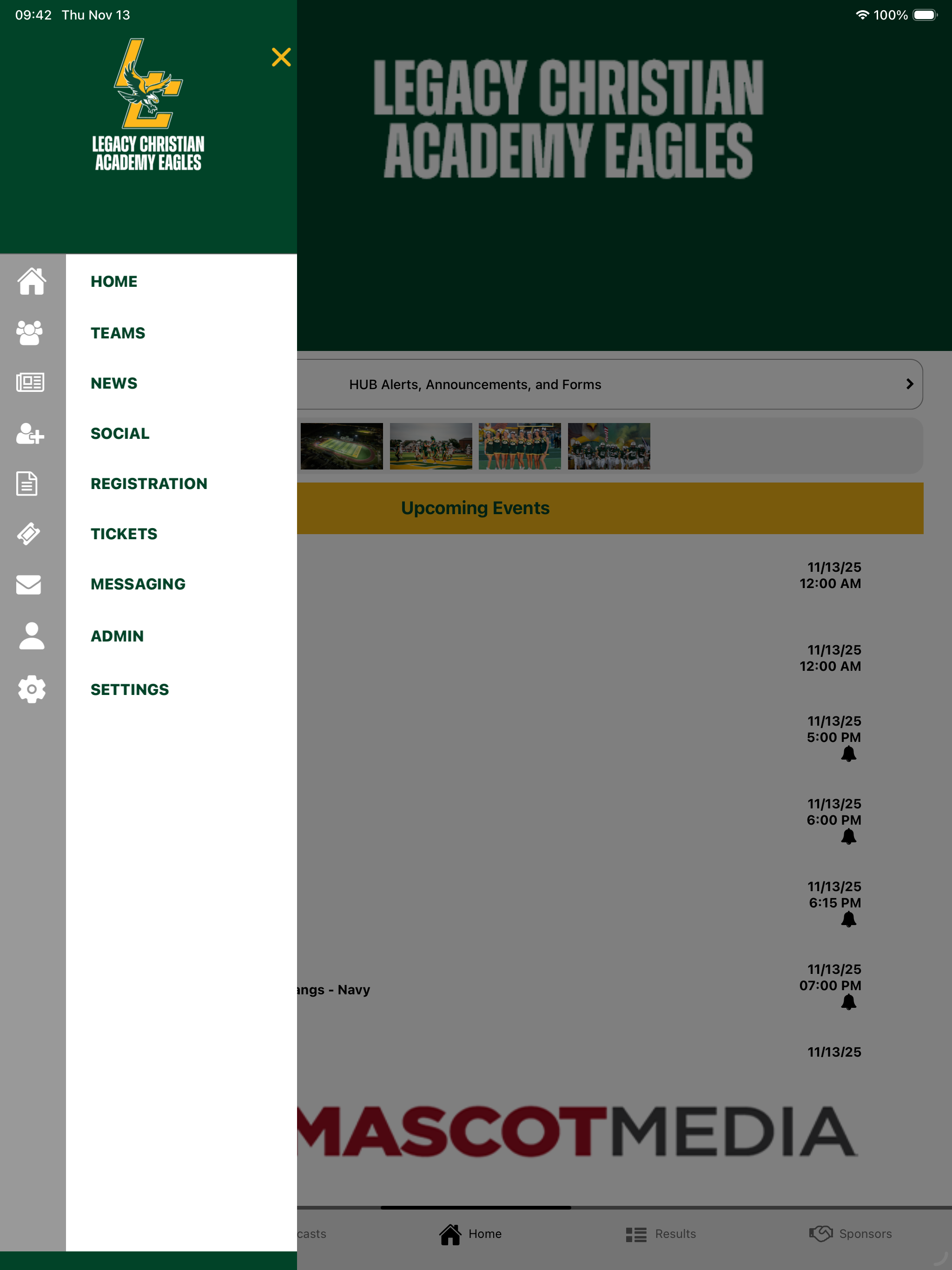 Legacy Eagles Athletics screenshot 10
