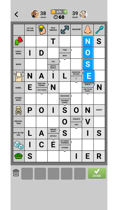 Wordgrams - Crossword & Puzzle Screenshot