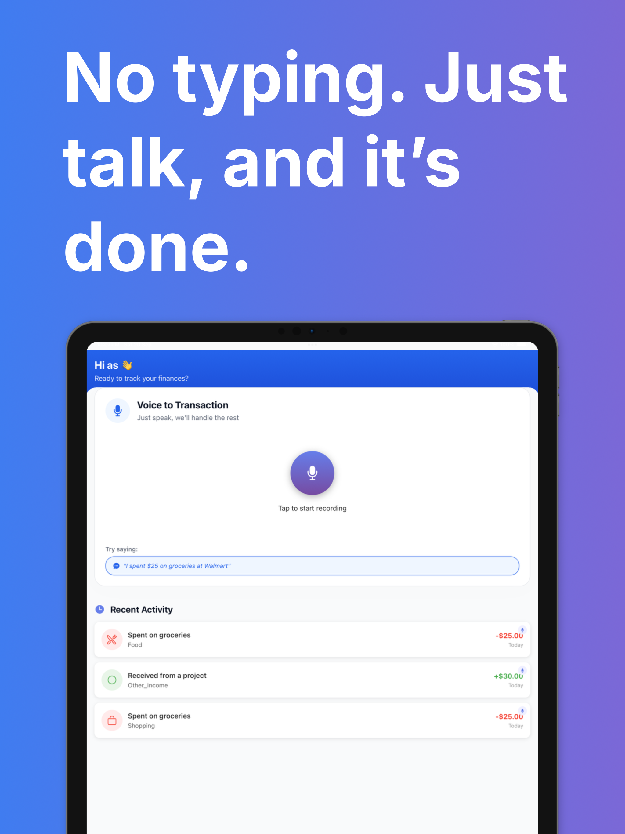 Vocash - AI Expense Tracker screenshot 10