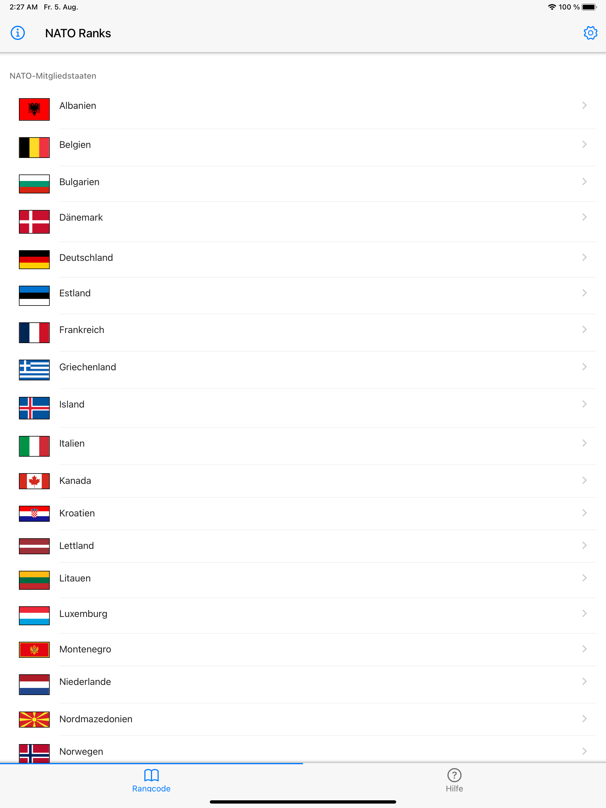 NATO Ranks
