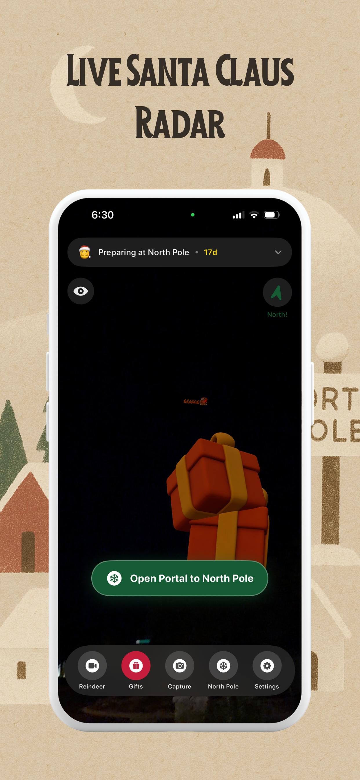 Santa Tracker - Live AR Radar screenshot 3