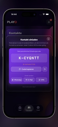 PLAYO – Spieltermine für Kids iPhone screenshot