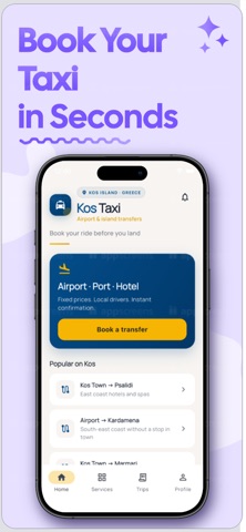 Kos Taxi - Book a Ride screenshot